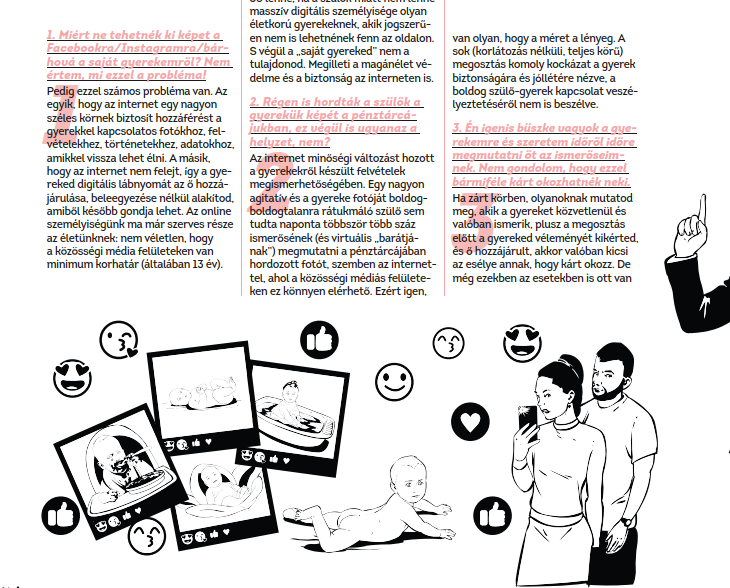 ne posztolj a gyerekről a net nem felejt