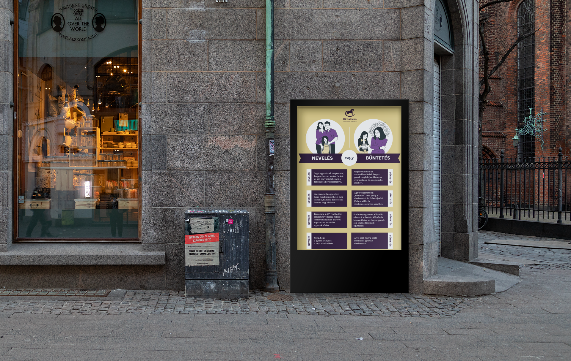 Nevelés vagy büntetés? - plakát