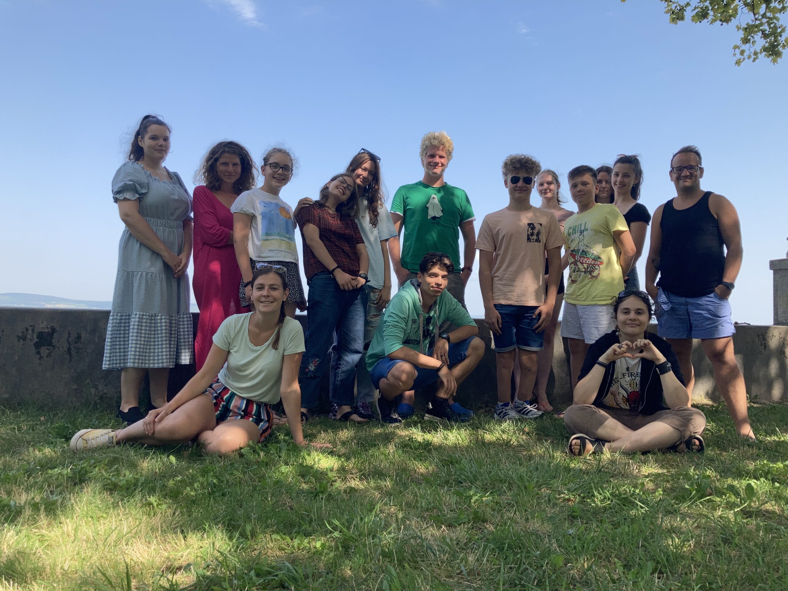 csapatépítő követekkel 2022.