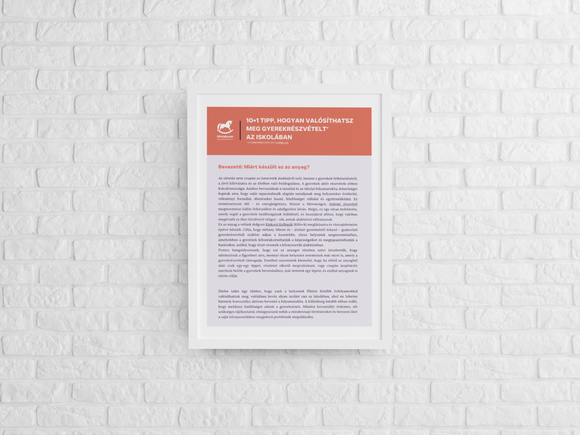 10+1 tipp, hogyan valósíthatsz meg gyerekrészvételt az iskolában