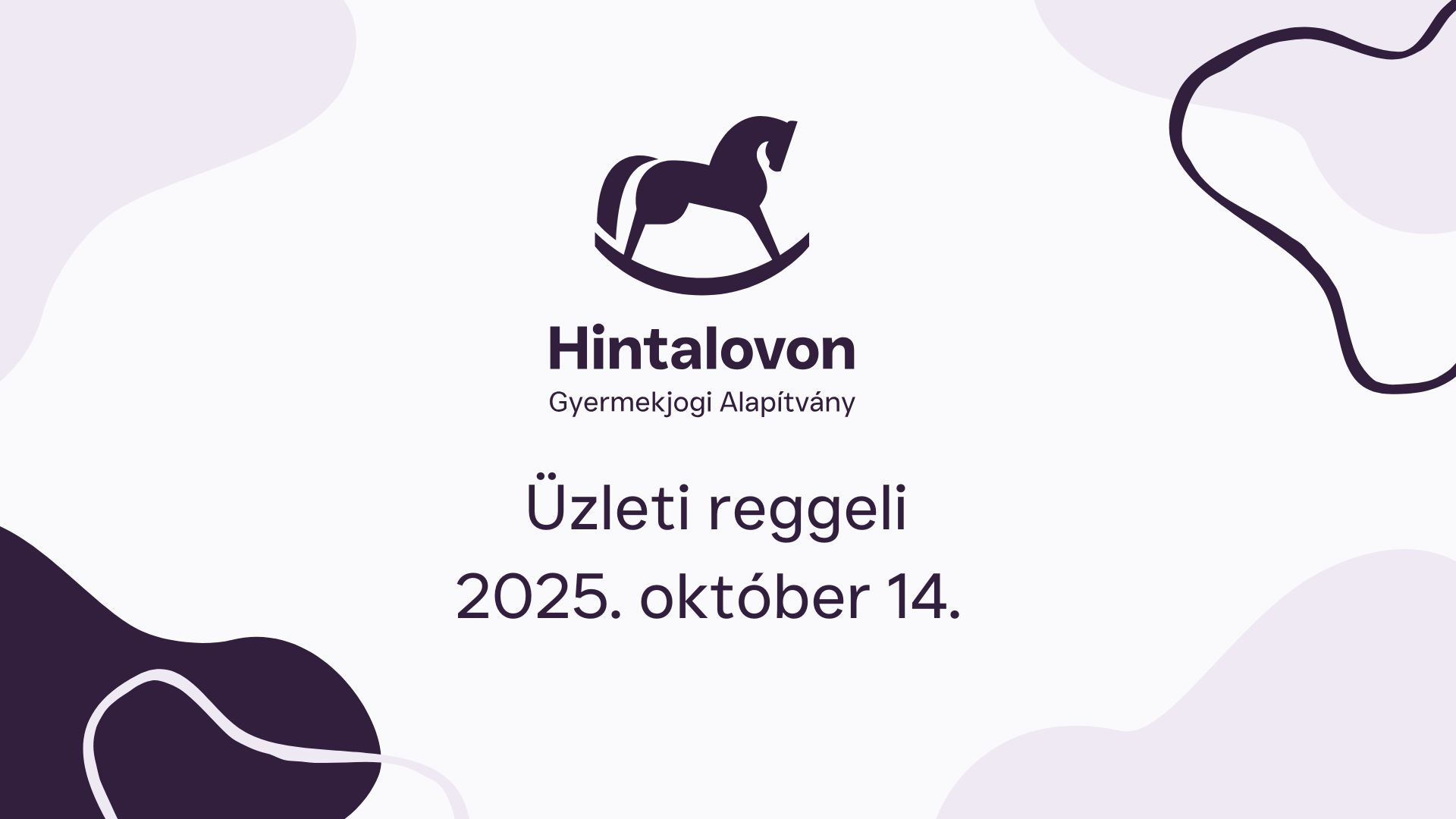 Hintalovon Üzleti reggeli a Kastner Kommunityben