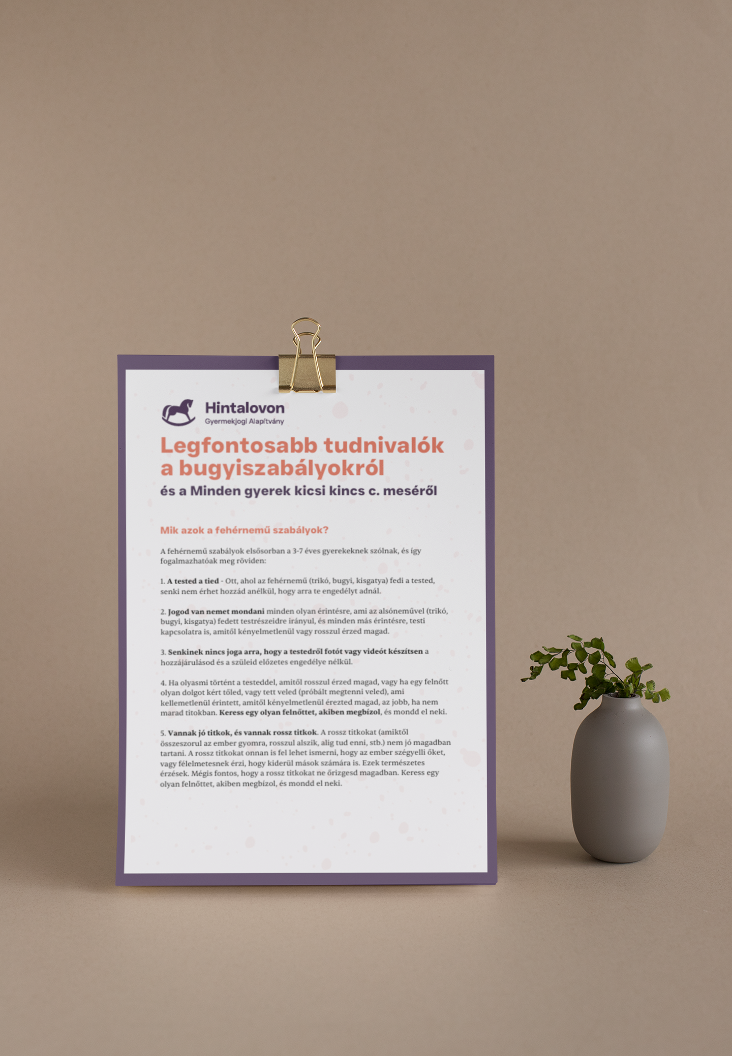 Legfontosabb tudnivalók a bugyiszabályokról